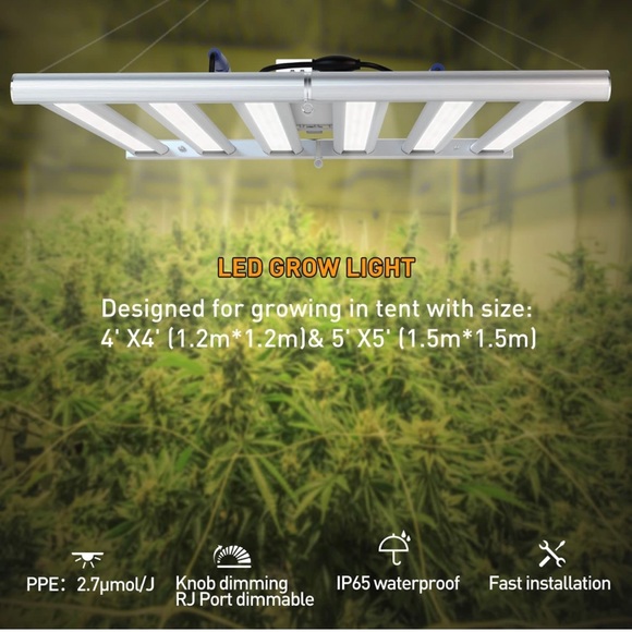 4x4 ft LED grow lights for plants - Picture 1 of 3